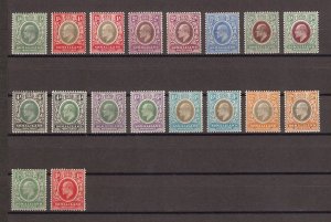 SOMALILAND 1905 SG 45/59 & All Chalky Papers MINT Cat £265