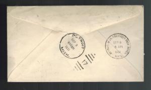 1951 New York NY USA Cover Postage Due Special Delivery