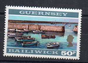 GUERNSEY - 1971 - VIEW OF ALDERNEY - 50p -