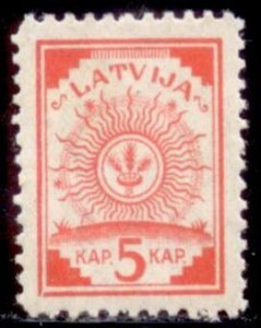 Latvia 1919 SC# 18 MNH-OG E33