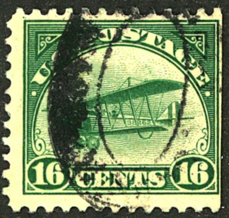 U.S. #C2 USED CREASES