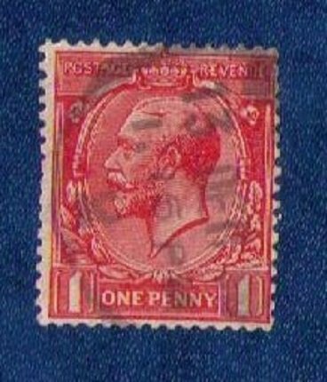 Great Britain KGV Sc #188a Used Wmk Sideways F-VF