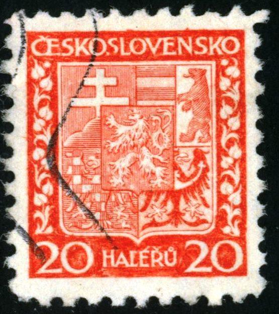 CZECHOSLOVAKIA - #154 - USED - 1929 - CZECH049AFF1