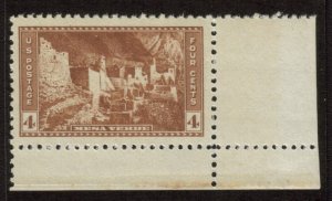 MALACK 743 XF JUMBO OG NH, corner margin single.  La..MORE.. g2111