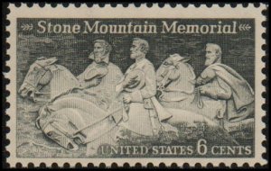 United States 1408 - Mint-NH - 6c Stone Mountain Memorial, GA (1970)