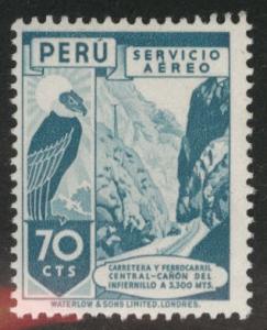 Peru  Scott C91 MNH** from 1949-50 Airmail set