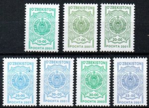 Uzbekistan Sc #228-233 MNH