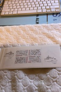 Denmark.scott # 1025b-booklet MNH