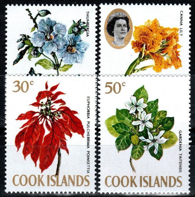 Cook Islands #212-5  MNH CV $7.75