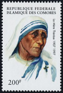 Comoro Islands 816 MNH Mother Teresa