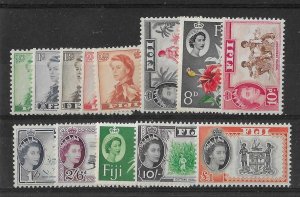 Fiji Sc #163-175  complete set of 13 NH VF