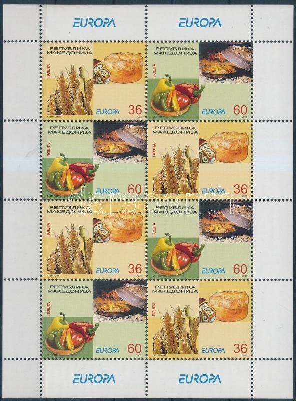 Makedonien stamp Europa CEPT minisheet set MNH 2005 Mi 348-349 WS176064