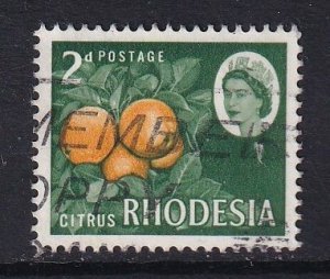 Rhodesia #224 used 1966 oranges  2p