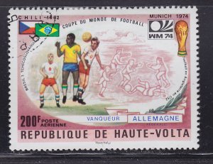 Burkina Faso C194 World Cup, Game and Flags 1974