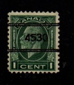 Canada - #195 King George V  Precancel - Used