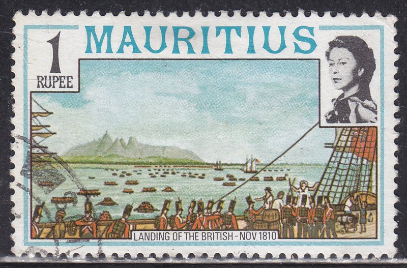 Mauritius 454 Landing of the British (1810), 1978