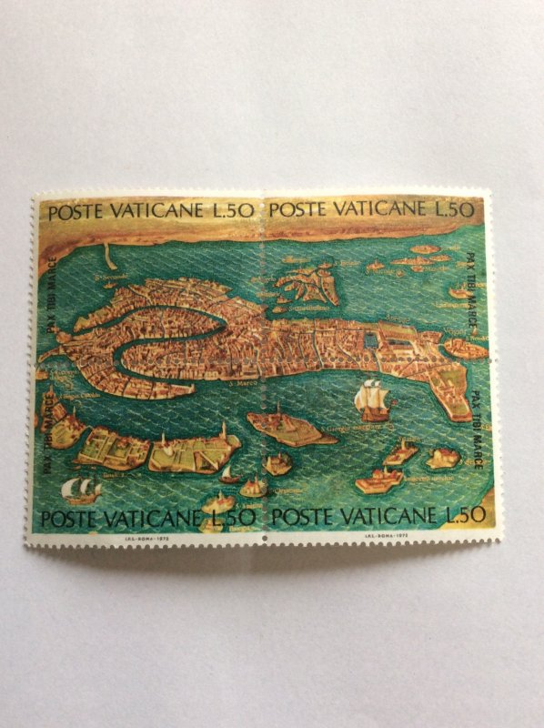Vatican UNESCO Venice 1972 Mint Hinged