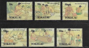 Tokelau Scott #'s 172 - 177 MNH