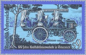 Austria 2000 MNH Stamps Scott 1823 Transportation Old Bus