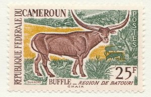 1962 Cameroon Stamp Animals Buffalo 25f MH* A28P18F27641-