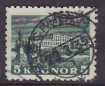 Sweden-Sc#229- id9-used 5k Royal palace-1931-