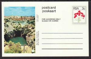 South Africa Flower Unused Postal Card 