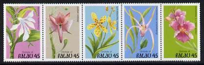 PALAU - 1990 - Int. Garden Exhibition - Perf 5v Set - Mint Never Hinged