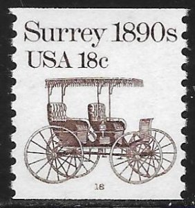 Scott #1907 18c Surrey P#16 F VF MNH - HCV=$18.00