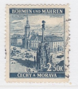 Czechoslovakia Ger. 1939 BOHEMIA AND MORAVIA 2.50 Used A25P42F19290 Protectorate-