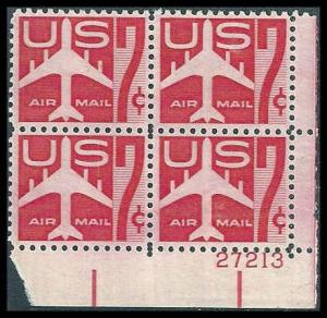 C60 MNH Plate Block