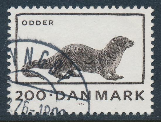 Denmark Scott 584 (AFA 604), 2.00kr Otter, VF U 