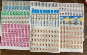 Sheet Lot Mint 18 Cent All Different Sheet Lot  MNH FV  $126 at 90% of Face