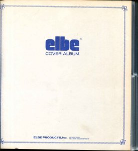 Cover Album Elbe Standard Cover Size FDC Binder  Holds 128 Covers Gently Used 