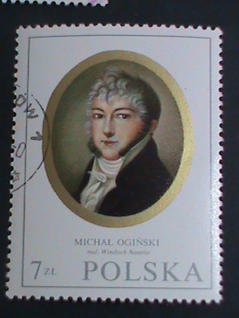 POLAND STAMP:1979 SC#1750-5 FAMOUS PAINTINGS FROM NATIONAL MUSEUM  CTO SET.VF