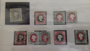 British Heligoland Queen Victoria Collection Used & Unused