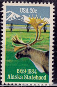United States, 1984, 25th Anniversary of Alaska Statehood, 20, sc#2066, MNH**