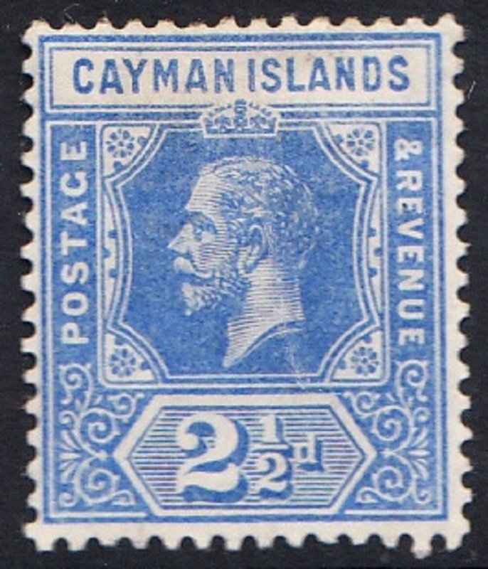 CAYMAN ISLANDS # 36 Mint  - Light Hinge remnant