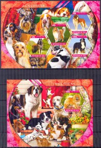 Mali 2021 Dogs Sheet + S/S MNH