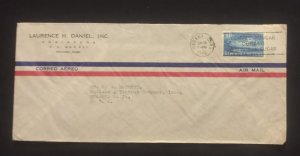 C) 1946. CUBA. AIRMAIL ENVELOPE SENT TO USA. XF
