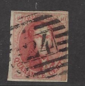 Belgium SC#12 Used VF SCV$150.00...in Demand!