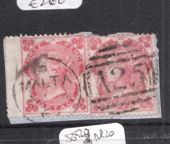 Malta GB Used SG Z41 Pair VFU (2ddv)