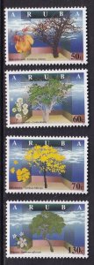 Aruba  #154-157   MNH  1997  Aruban wild flowers