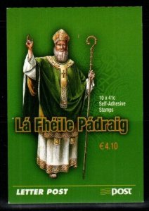 IRELAND SGSB107 2003 ST PATRICKS DAY €4.10 BOOKLET (NO. 1574a) MNH