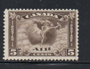 Canada Sc C2 1930 5 c Mercury Circling Globe Airmail stamp mint