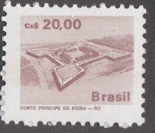 Brazil # 2069, Fort Beiro, Mint NH, 1/3 Cat.