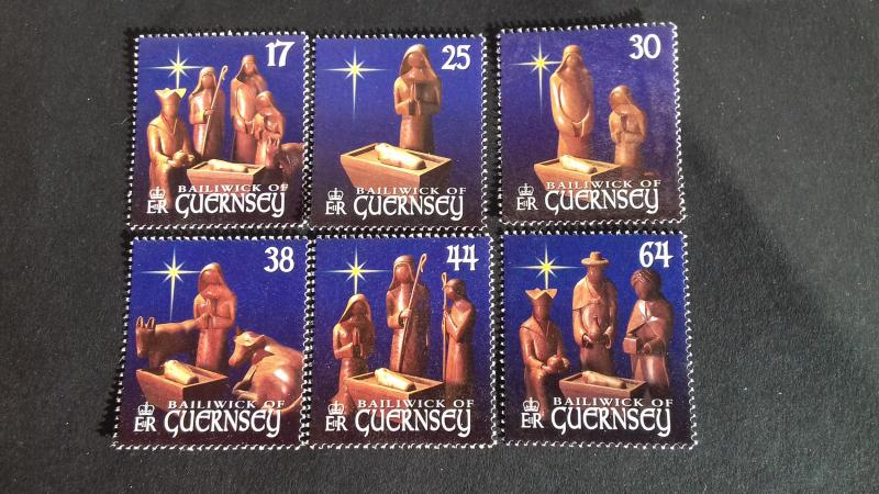 Guernsey 1999 Christmas Stamps Mint