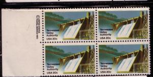 US #2042  Copyright block of 4 (MNH) CV $2.00