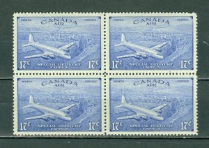 CANADA 1946 AIR MAIL SPECIAL DELIVERY #CE4 BLK  VERY FINE MNH...$45.00