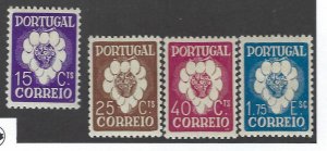 Portugal SC#575-578 Mint hr F-VF SCV$18.75...Great Value!