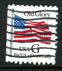 USA 1994 - Scott 2889 used - (32c) Old Glory, black G